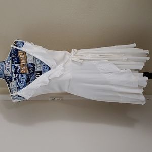 Gorgeous white eyelet dress